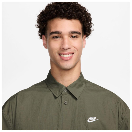 Nike Ανδρικό πουκάμισο Club Oversized Button Shirt Nike Ανδρικό πουκάμισο Club Oversized Button Shirt